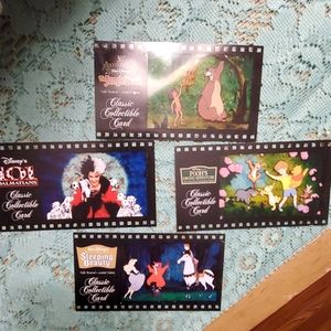 Disney classic collectible card lot